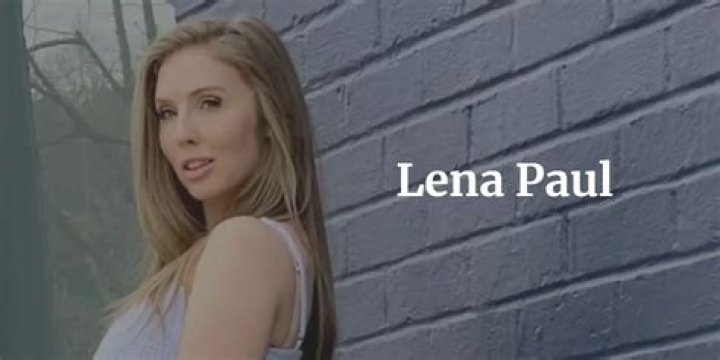 Lena Paul - Bio, Age, Widow, Nationality, Body Measurement, Career, Wiki